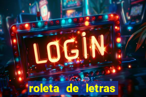 roleta de letras stop online