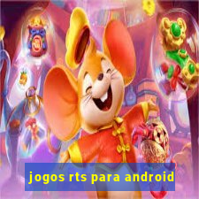 jogos rts para android