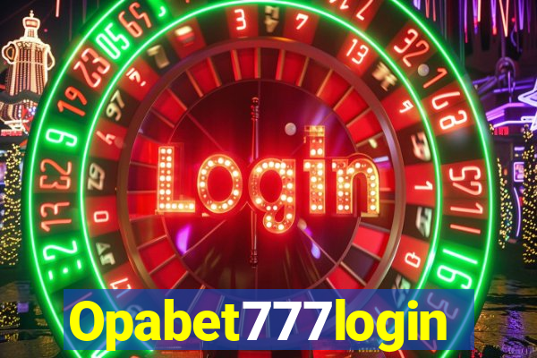 Opabet777login