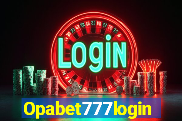 Opabet777login