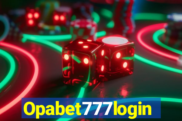 Opabet777login