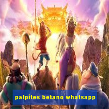 palpites betano whatsapp