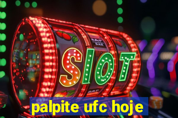 palpite ufc hoje