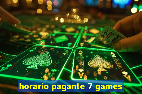 horario pagante 7 games