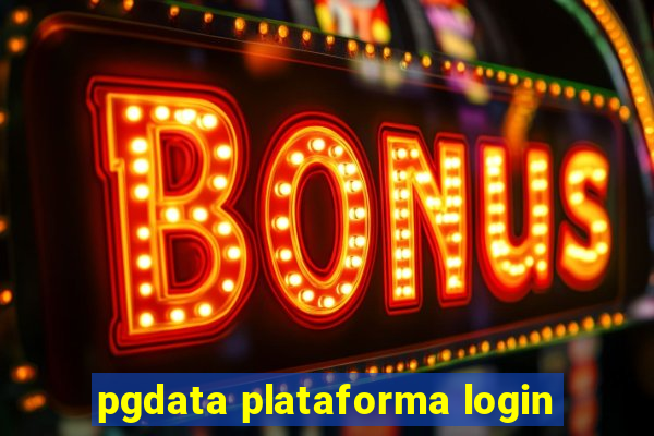 pgdata plataforma login