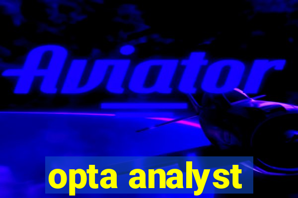 opta analyst