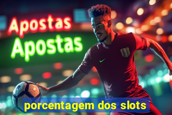 porcentagem dos slots