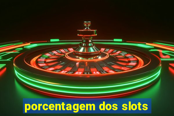 porcentagem dos slots