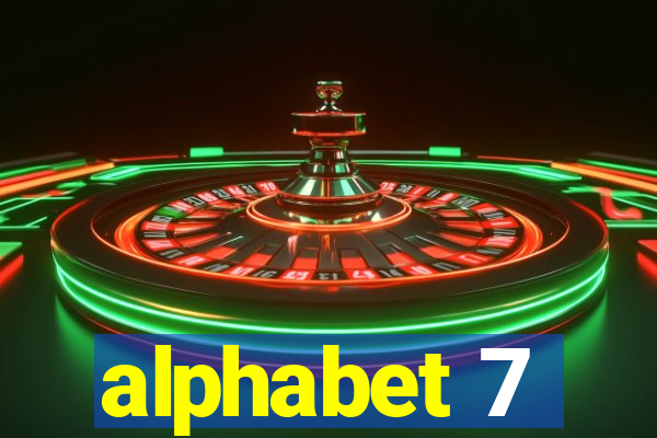 alphabet 7