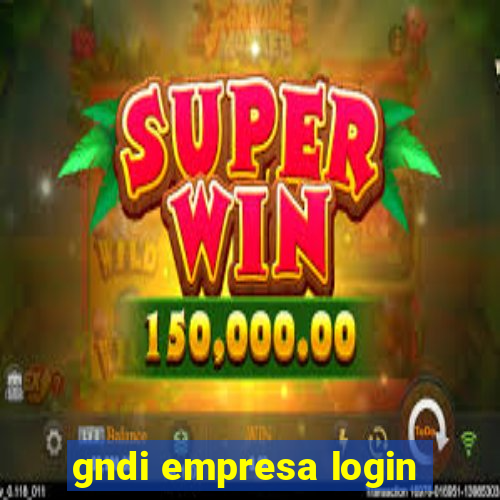 gndi empresa login