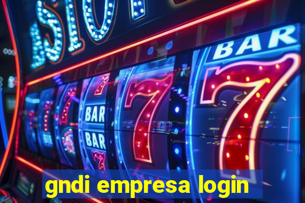 gndi empresa login