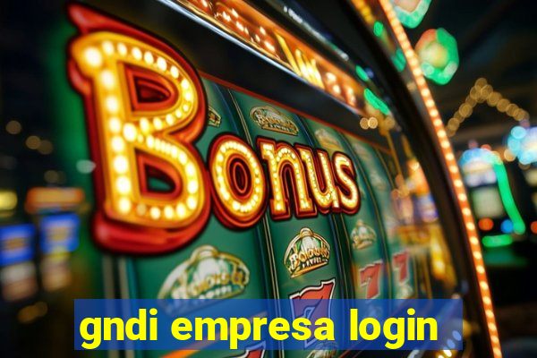 gndi empresa login