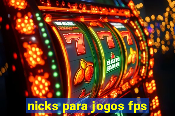 nicks para jogos fps