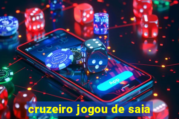 cruzeiro jogou de saia