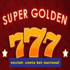 excluir conta bet nacional