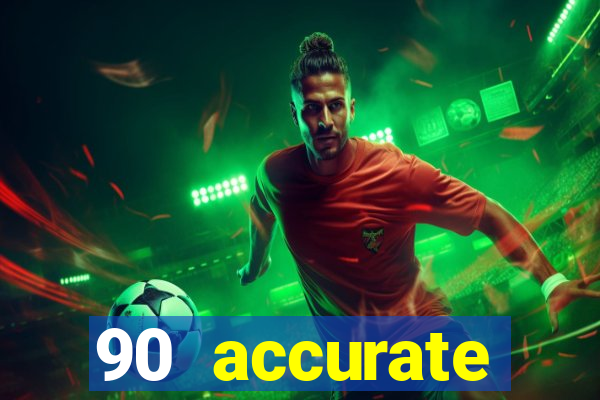 90 accurate football predictions