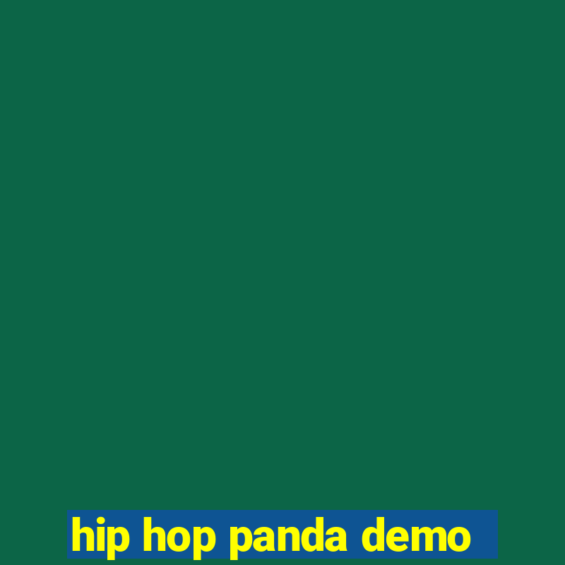 hip hop panda demo