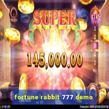 fortune rabbit 777 demo