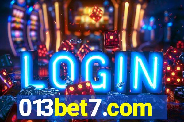 013bet7.com