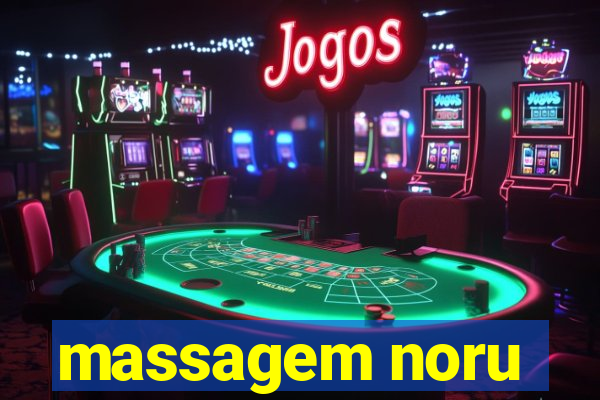 massagem noru