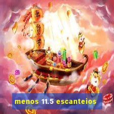 menos 11.5 escanteios