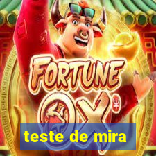 teste de mira