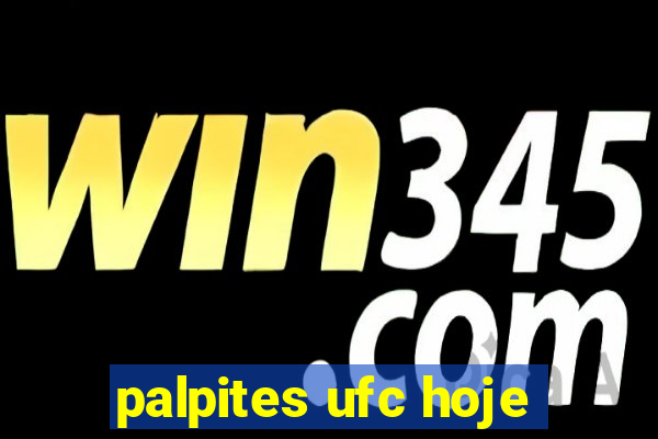 palpites ufc hoje