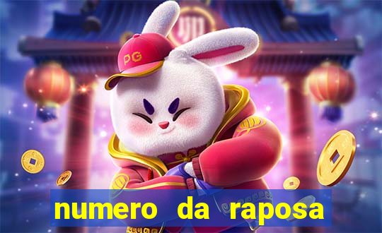 numero da raposa jogo do bicho