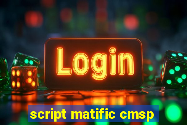 script matific cmsp