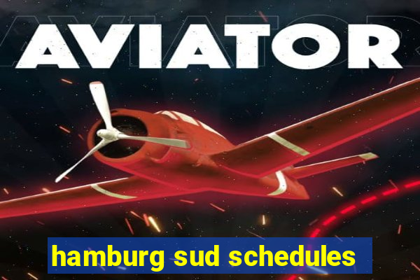 hamburg sud schedules