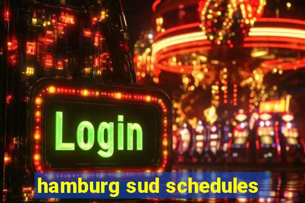 hamburg sud schedules