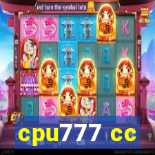 cpu777 cc