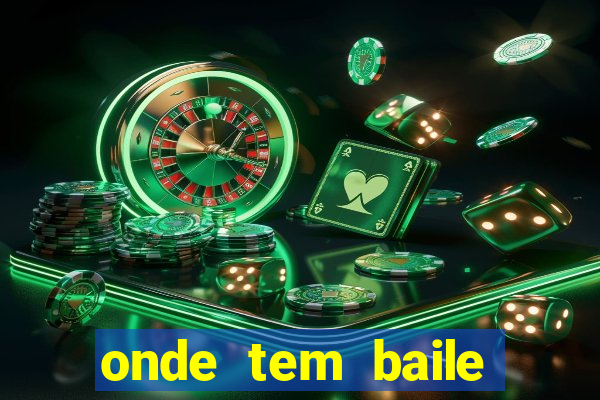 onde tem baile hoje em joinville