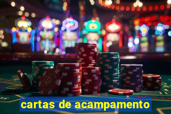 cartas de acampamento