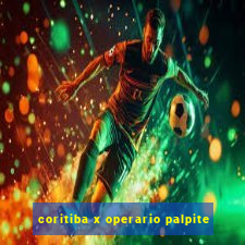 coritiba x operario palpite