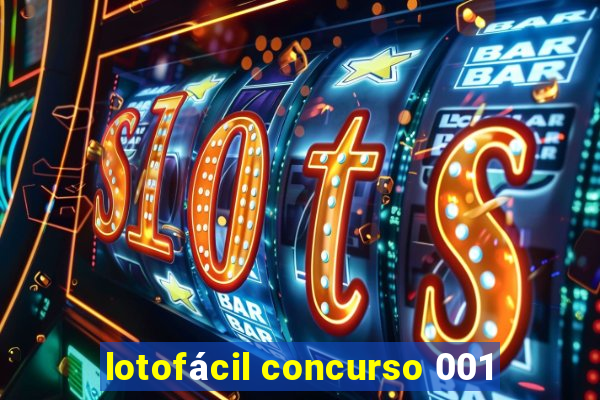 lotofácil concurso 001