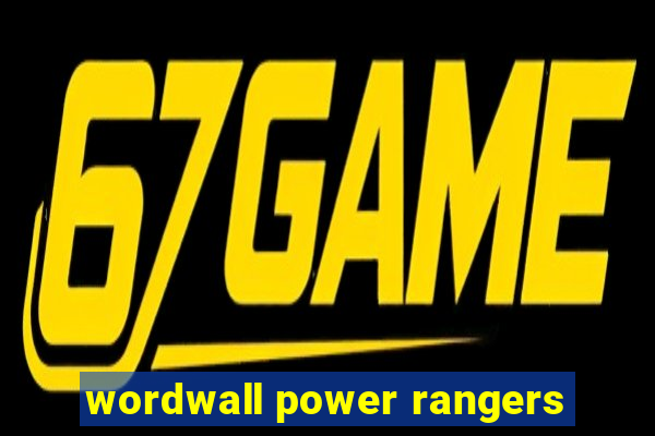 wordwall power rangers