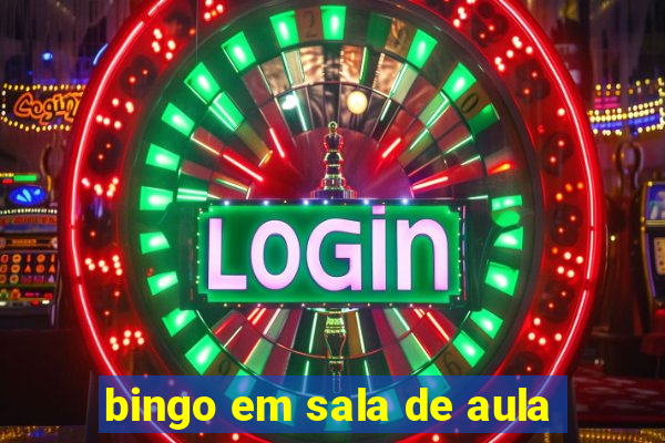 bingo em sala de aula