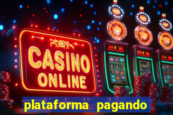 plataforma pagando bonus no cadastro