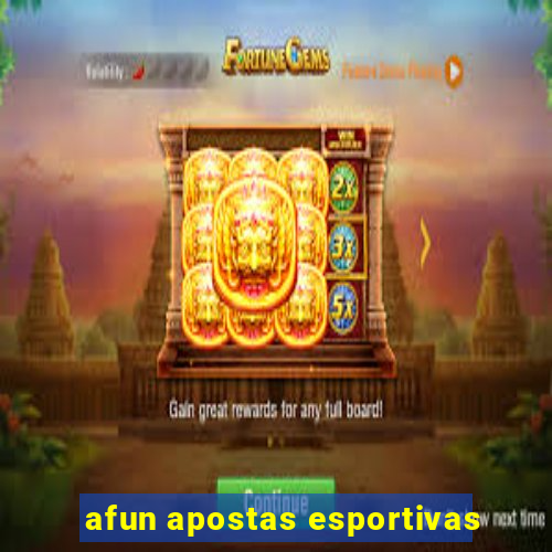 afun apostas esportivas