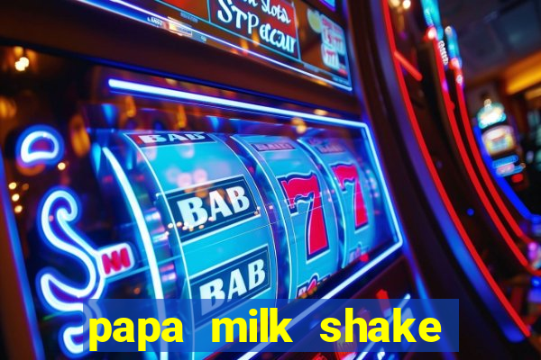 papa milk shake click jogos