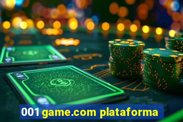 001 game.com plataforma