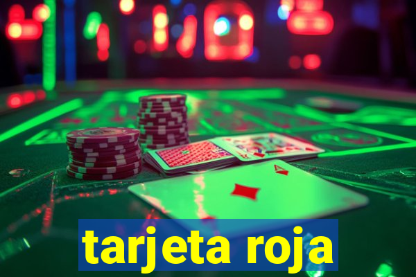 tarjeta roja