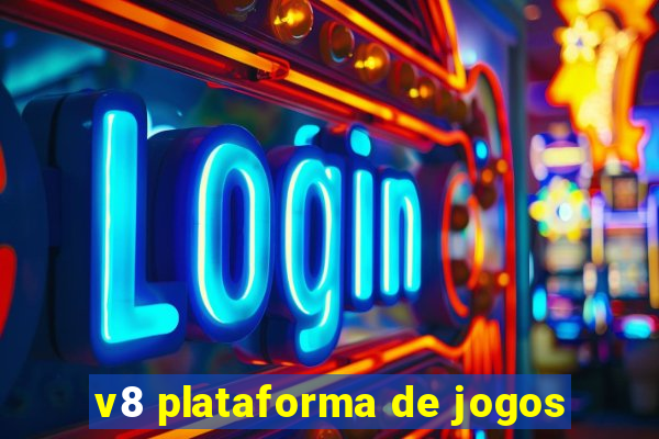 v8 plataforma de jogos