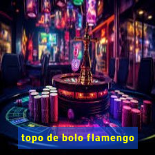 topo de bolo flamengo