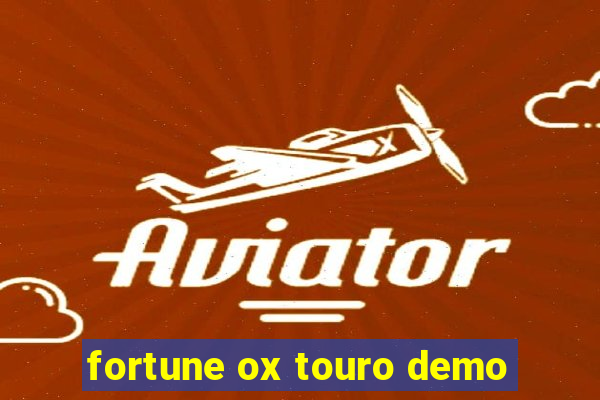 fortune ox touro demo