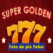 foto de pix falso