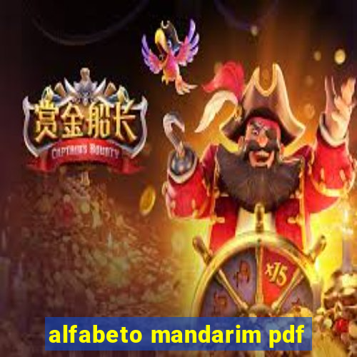 alfabeto mandarim pdf