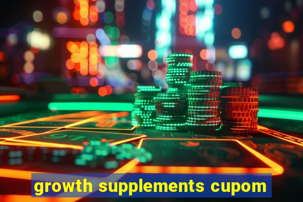 growth supplements cupom