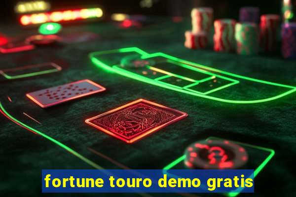 fortune touro demo gratis